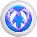 OTB Meyoto Blue Heart Tie Dye Image