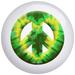 OTB Meyoto Green Yellow Heart Tie Dye Image