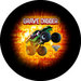 bowlingball.com Monster Jam - Grave Digger Viz-A-Ball Image